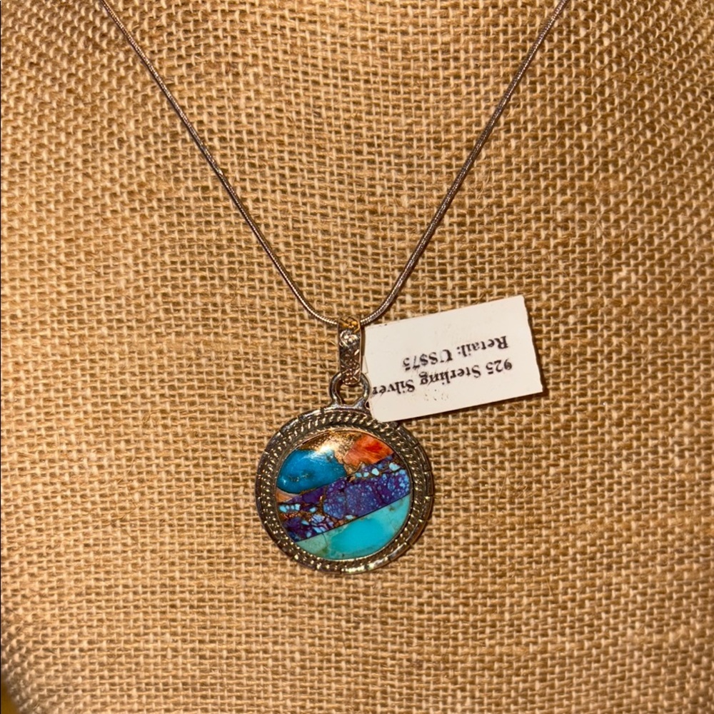 Colorful Pendant Necklace